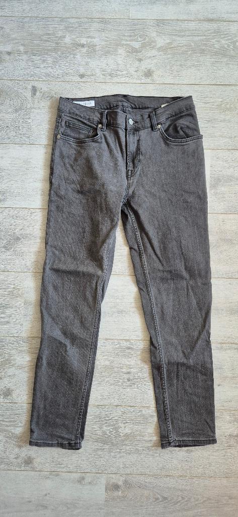 Zara Grijze Heren Slim Fit Jeans || als nieuw | Size 40, Zara, W32 (confectie 46) of kleiner, Ophalen of Verzenden, Zo goed als nieuw