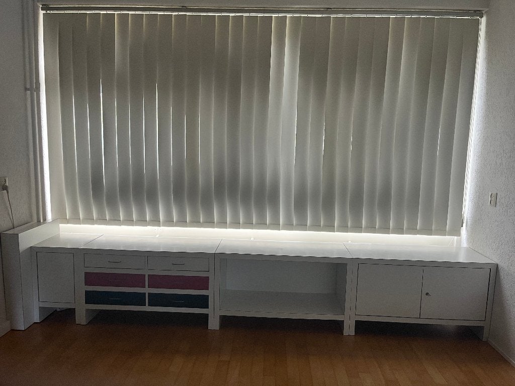 Lage wandkastjes combinatie, Ophalen, Gebruikt