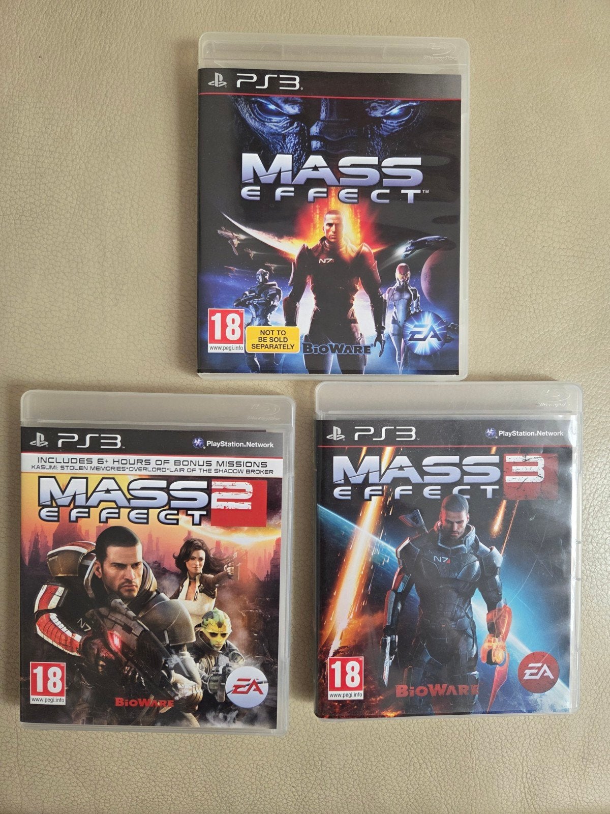 Mass Effect Trilogie PS3 - Compleet met deel 1, 2 en 3, Online, Gebruikt, Vanaf 18 jaar, Verzenden