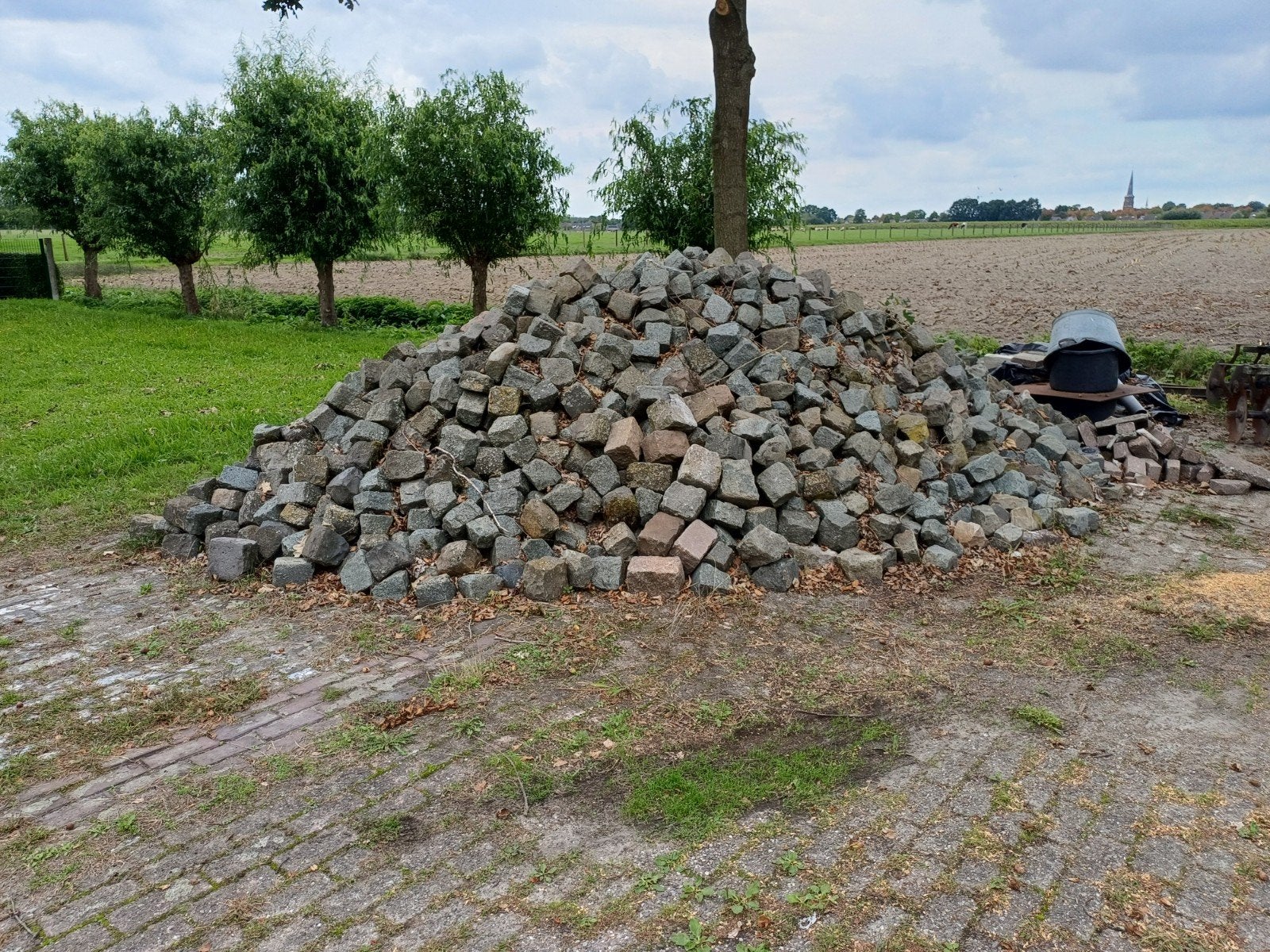 kinderkoppen, Ophalen