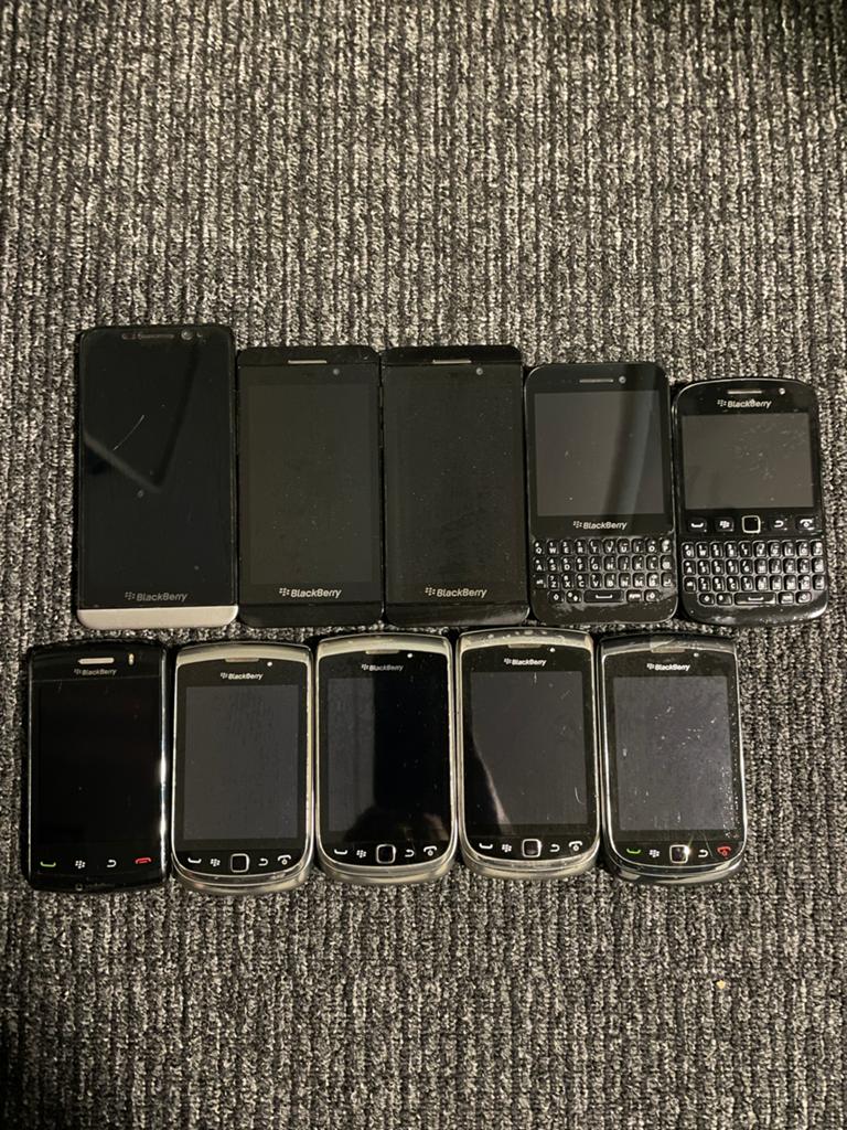 Partij BlackBerry smartphones, Ophalen of Verzenden