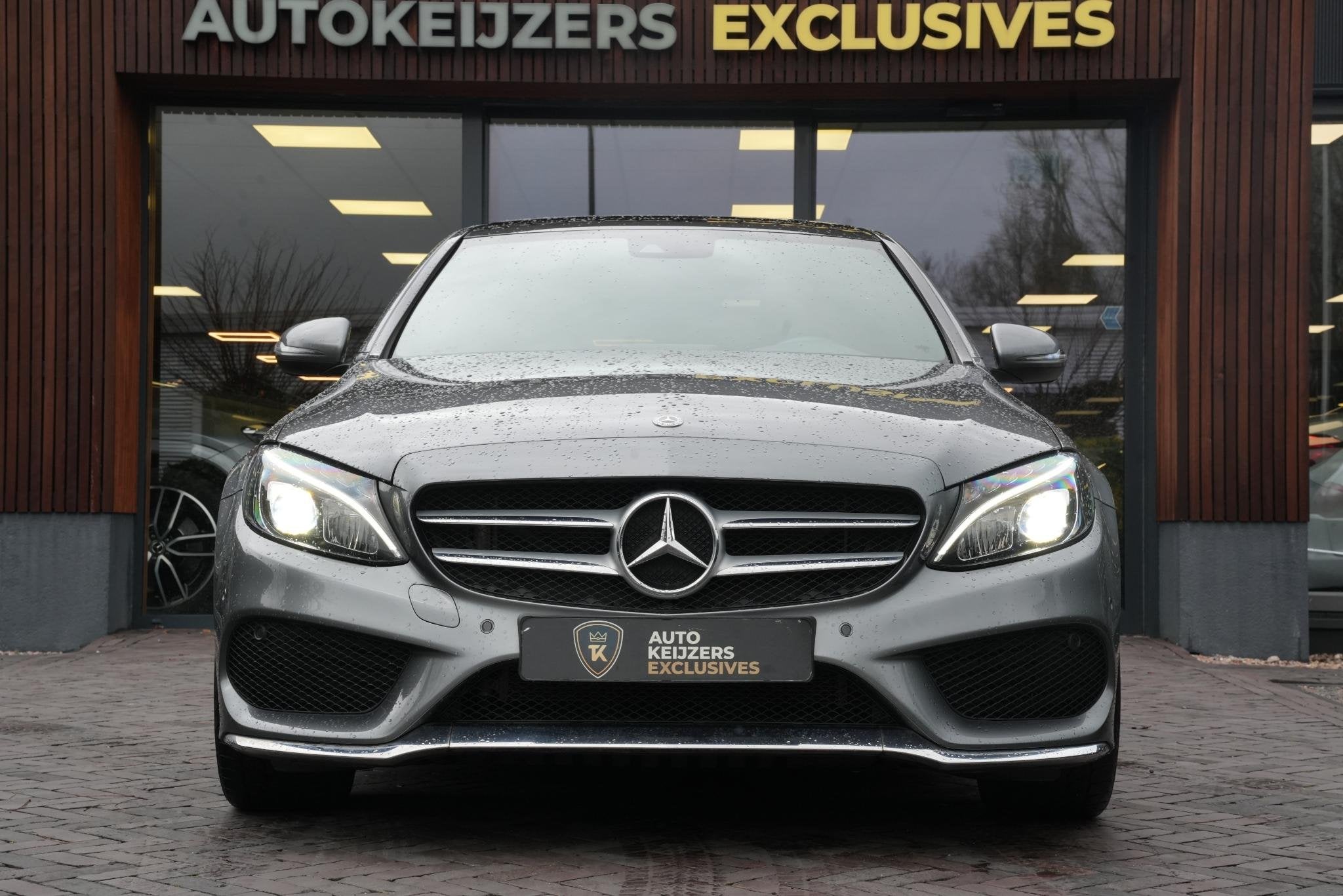 Mercedes-Benz C-klasse 350 e AMG Luchtvering Panoramadak Cru, Automaat, Gebruikt, Euro 6, Hybride Elektrisch/Benzine