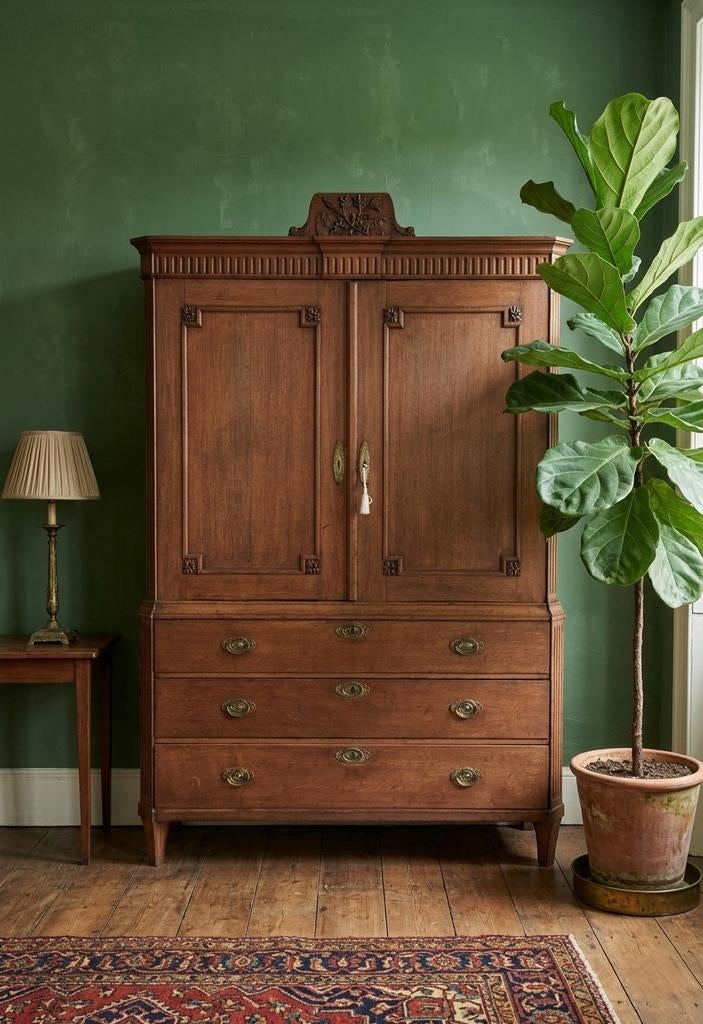 Kabinet Kast, Antiek en Kunst, Antiek | Meubels | Kasten, Ophalen of Verzenden