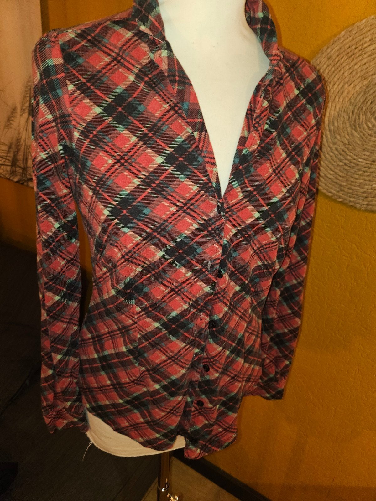 King Louie vintage blouse maat M, Ophalen of Verzenden, Zo goed als nieuw, Maat 38/40 (M)