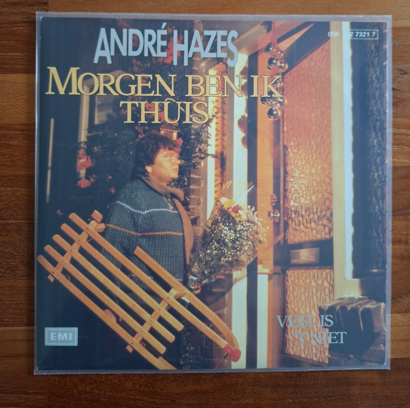 Hazes, Andre  - Morgen ben ik thuis - Single is TOP, Verzenden, Gebruikt, 7 inch, Nederlandstalig
