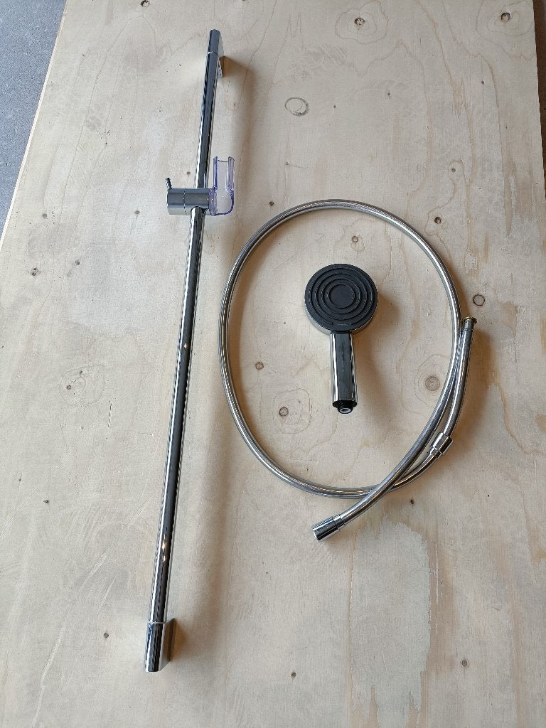 Hansgrohe Pulsify doucheset chroom NIEUW, Ophalen of Verzenden, Nieuw, Chroom, Douche