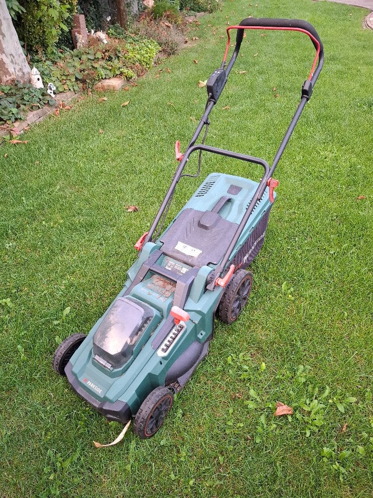 Parkside grasmaaier, Ophalen, Gebruikt, Parkside Lidl, Accu-grasmaaier