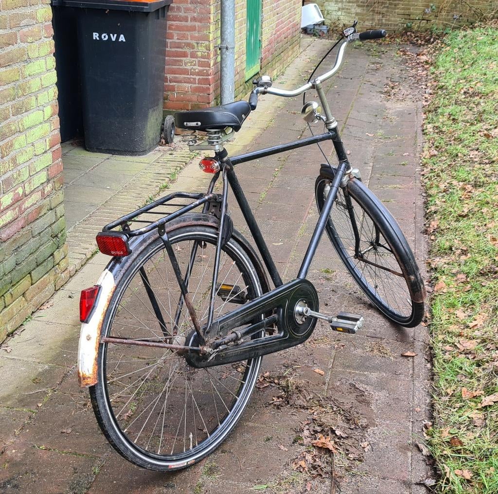 Fongers Herenfiets, Fietsen en Brommers, Fietsen | Heren | Herenfietsen, Gebruikt, Overige merken, Versnellingen, Ophalen