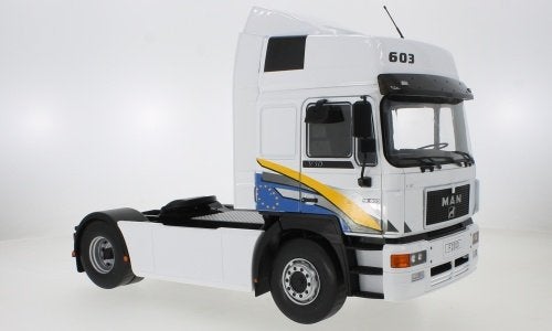 MAN F2000 Wit met Decor MCG 1:18, Hobby en Vrije tijd, Modelauto's | 1:18, Ophalen of Verzenden, Nieuw, Auto, Overige merken