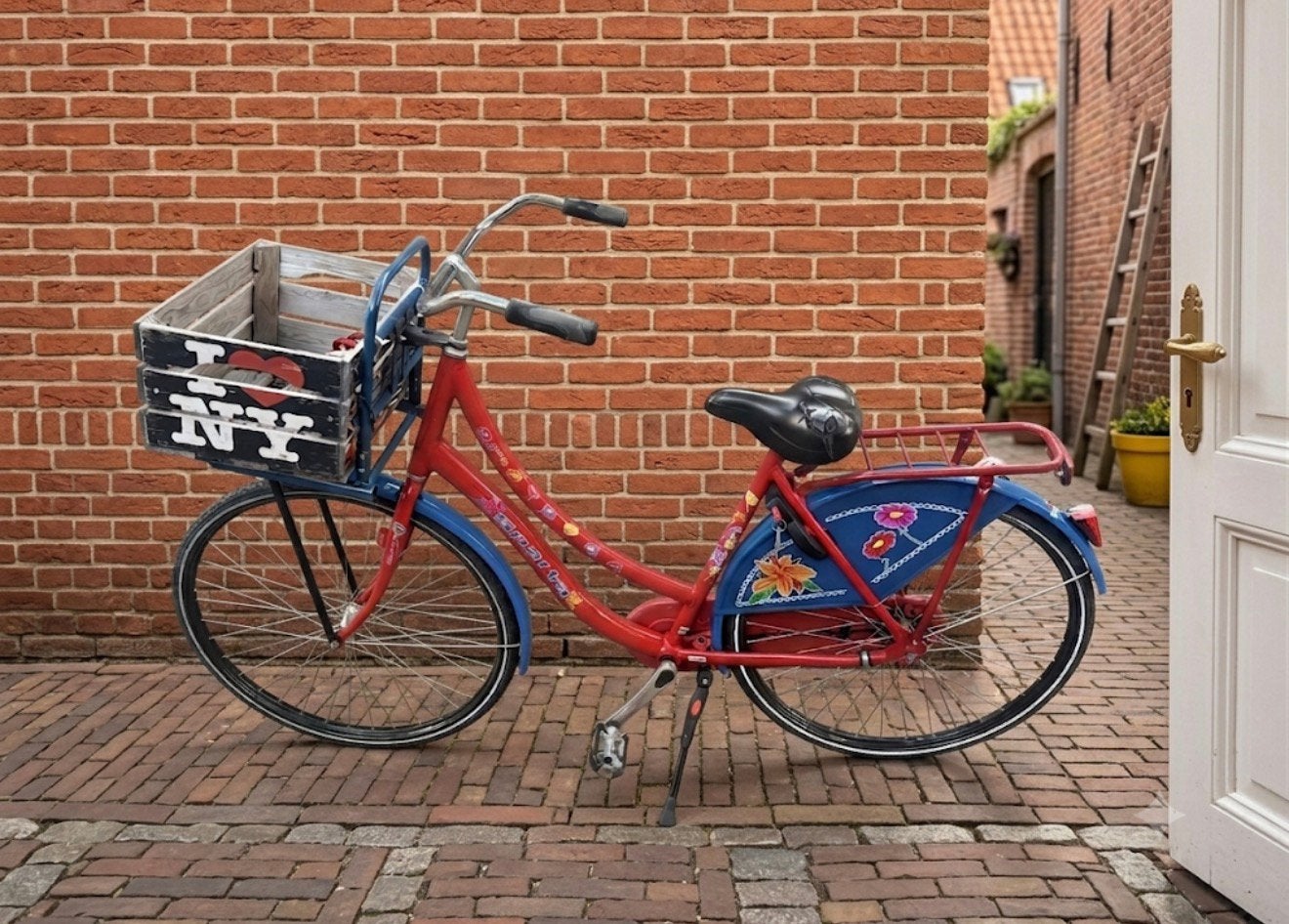 SPARTA Vrolijke omafiets, Fietsen en Brommers, Fietsen | Dames | Omafietsen, 50 tot 53 cm, Ophalen, Gebruikt, Terugtraprem