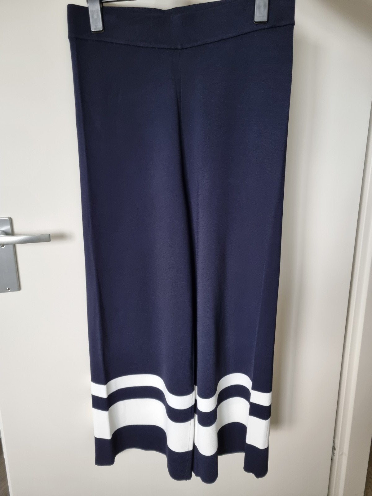 Prachtige broek van Joseph Ribkoff. Maat L. Blauw. Zgan, Maat 38/40 (M), Blauw, Joseph Ribkoff, Ophalen of Verzenden