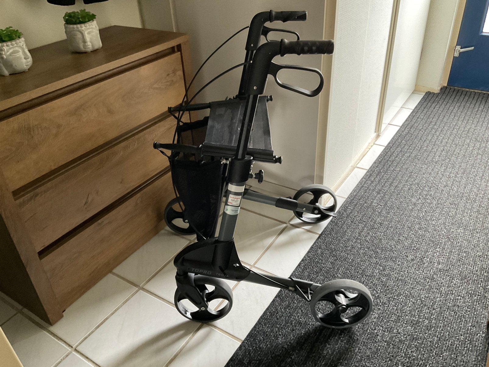 Rollator Topro Troja Lichtgewicht, Ophalen, Lichtgewicht, Gebruikt