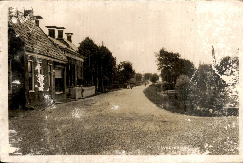 Woltersum - Fotokaart -, Ophalen of Verzenden, 1920 tot 1940, Gelopen, Groningen