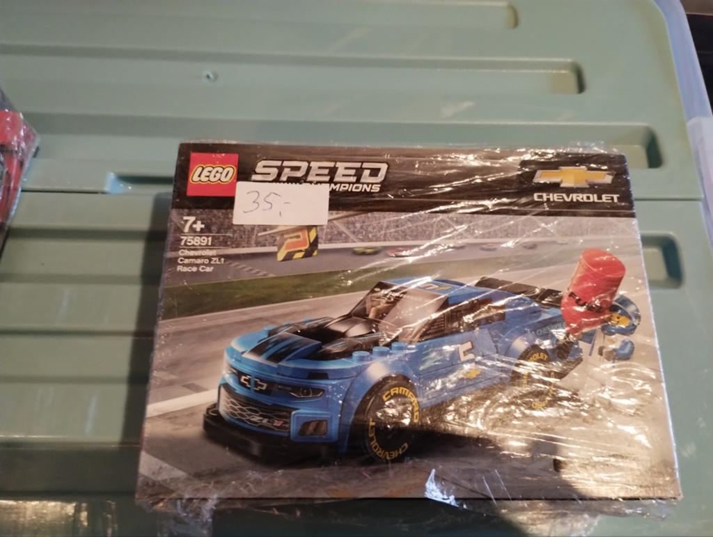LEGO Speed Champions Chevrolet Camaro ZL1 Race Car 75891, Ophalen of Verzenden, Zo goed als nieuw