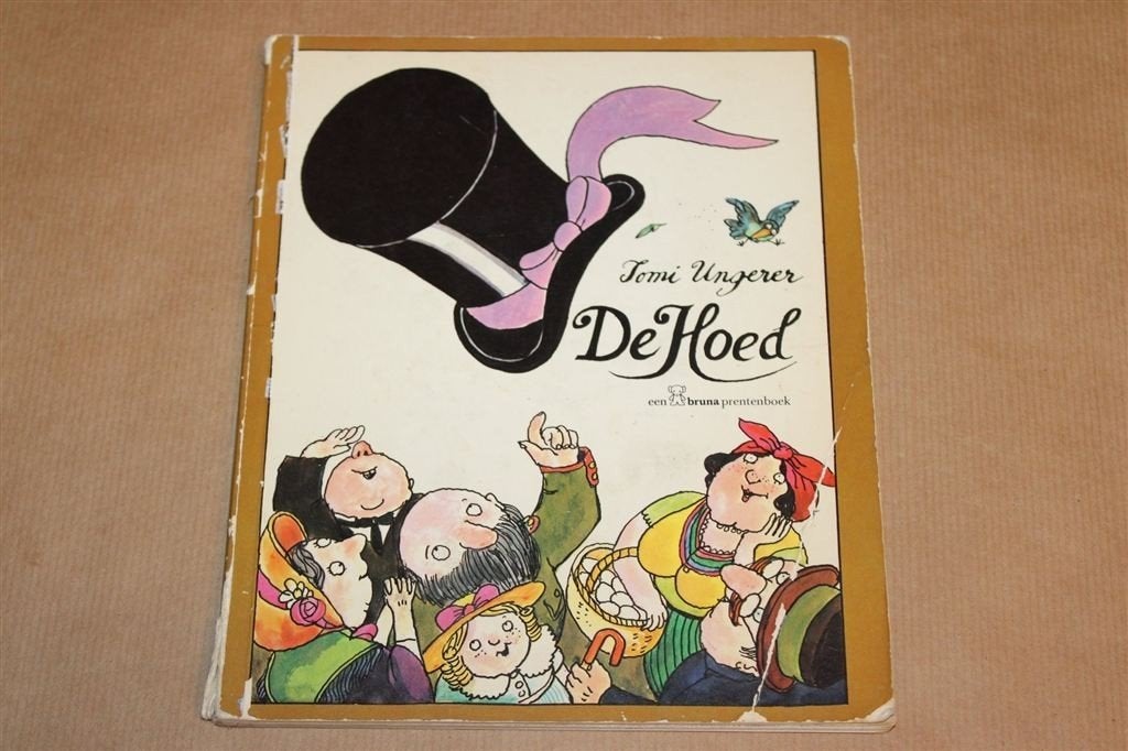De Hoed — Tomi Ungerer, Prentenboek Bruna 1978, Boeken, Ophalen of Verzenden, Gelezen