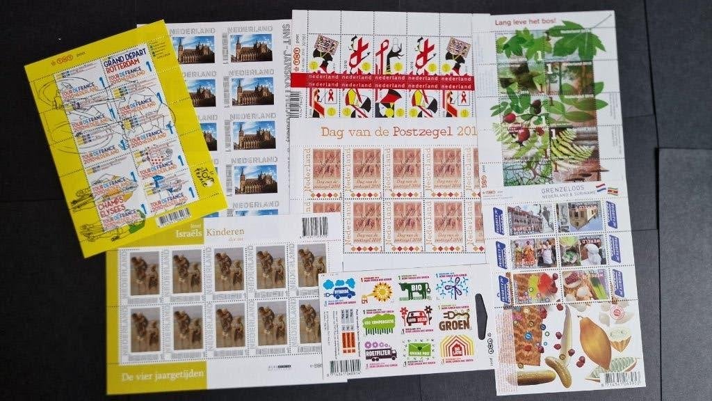 Postfrisse velletjes & blokken 2010 Nederland - Per stuk, Ophalen of Verzenden, Na 1940, Postfris