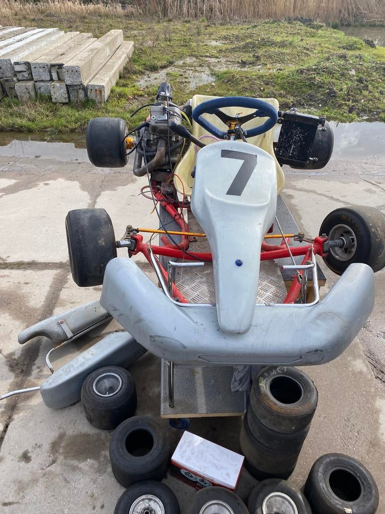 Kart met Hondamotor, Ophalen of Verzenden, Gebruikt, Kart