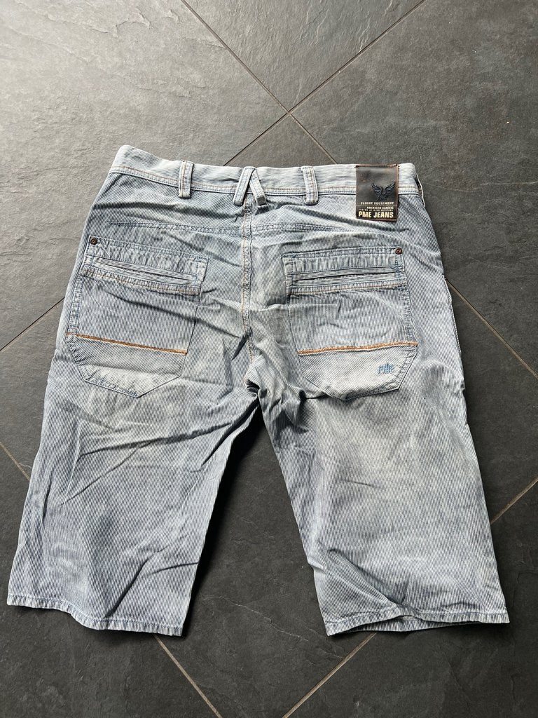 Pall mall pme legend korte broek streep aviator 33, Kleding | Heren, Spijkerbroeken en Jeans, Zo goed als nieuw, W33 - W34 (confectie 48/50)