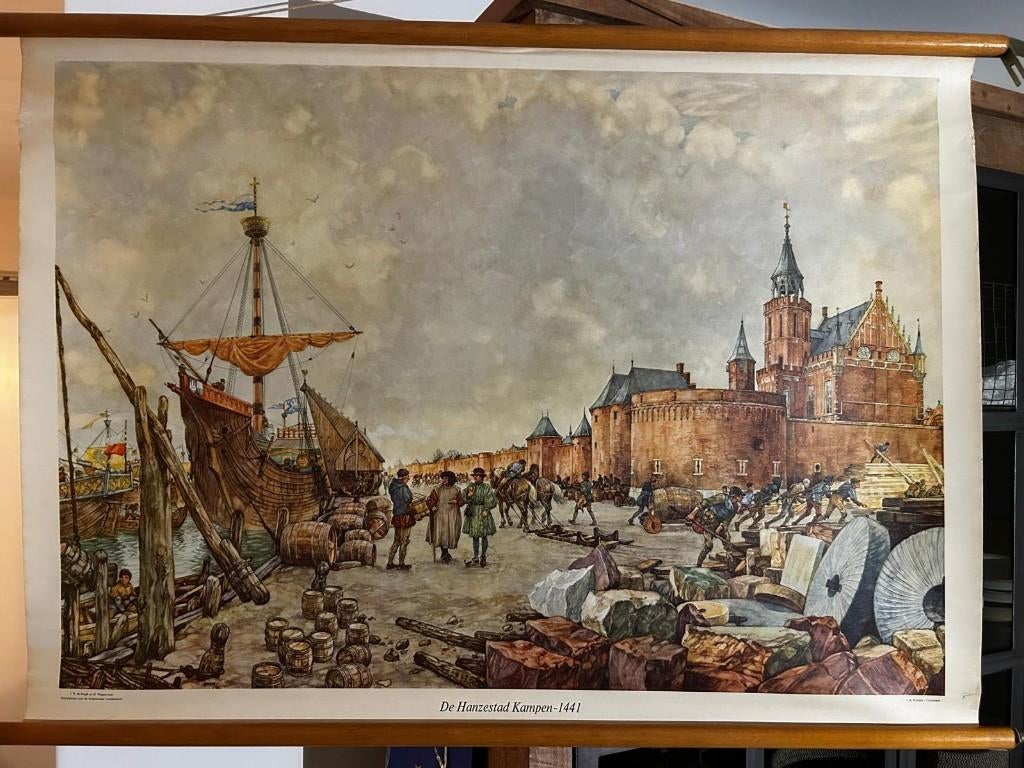 De Hanzestad Kampen, 1441, Ophalen of Verzenden, Geschiedenis
