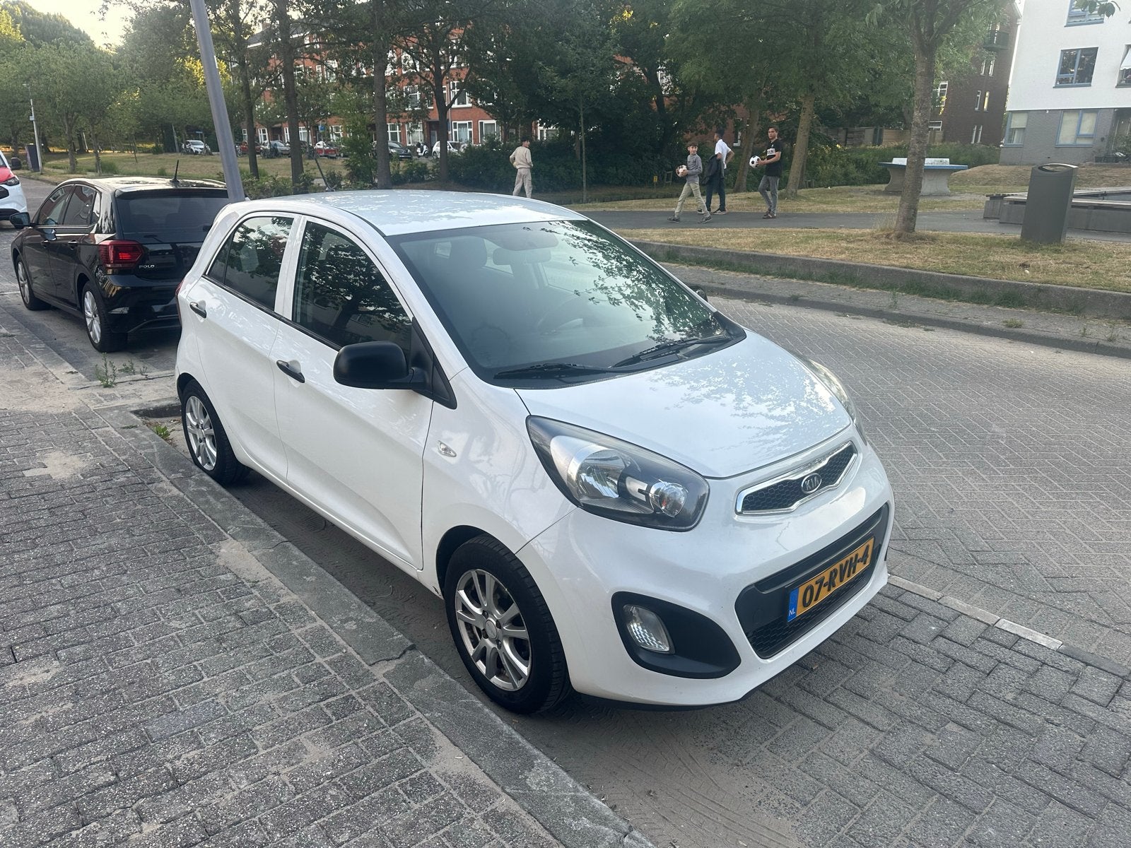 Kia Picanto 1.2 Cvvt 5-DRS AUT 2011 Wit, 4 cilinders, 850 kg, Wit, Origineel Nederlands