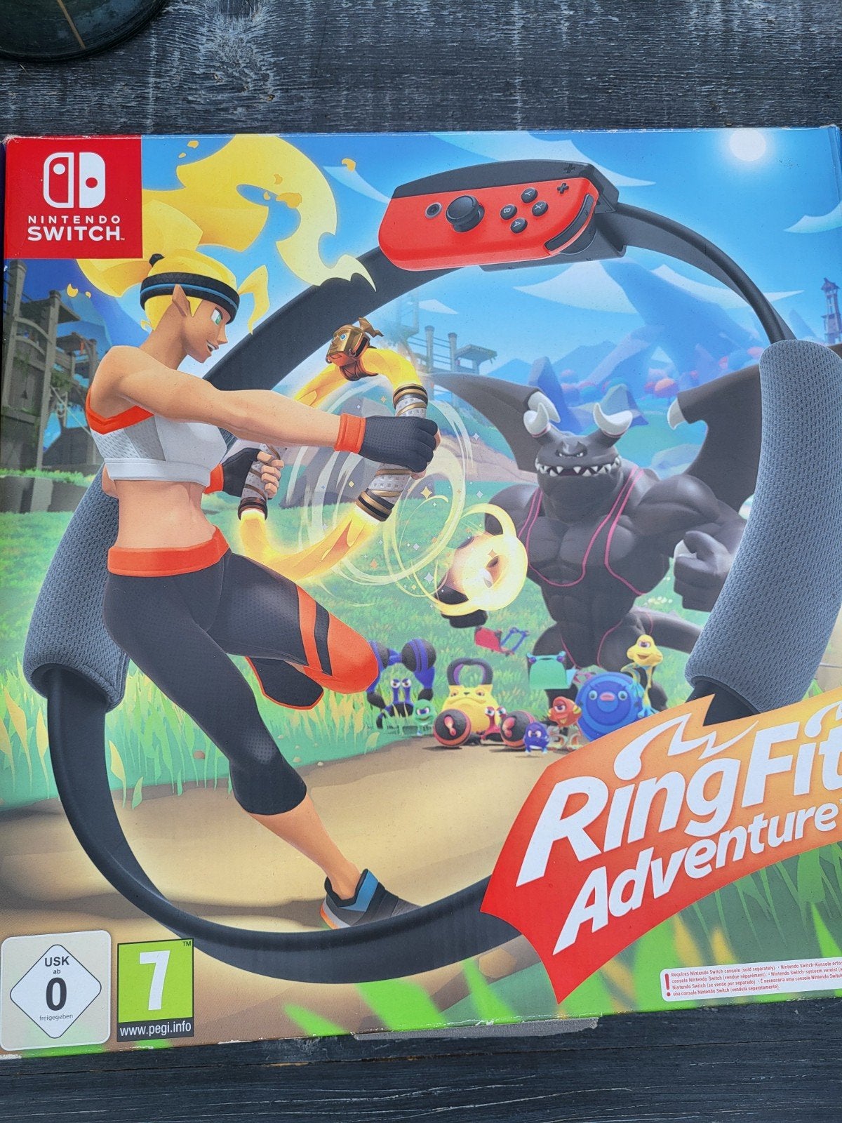 Ring Fit Adventure, Overige genres, 1 speler, Ophalen of Verzenden, Zo goed als nieuw