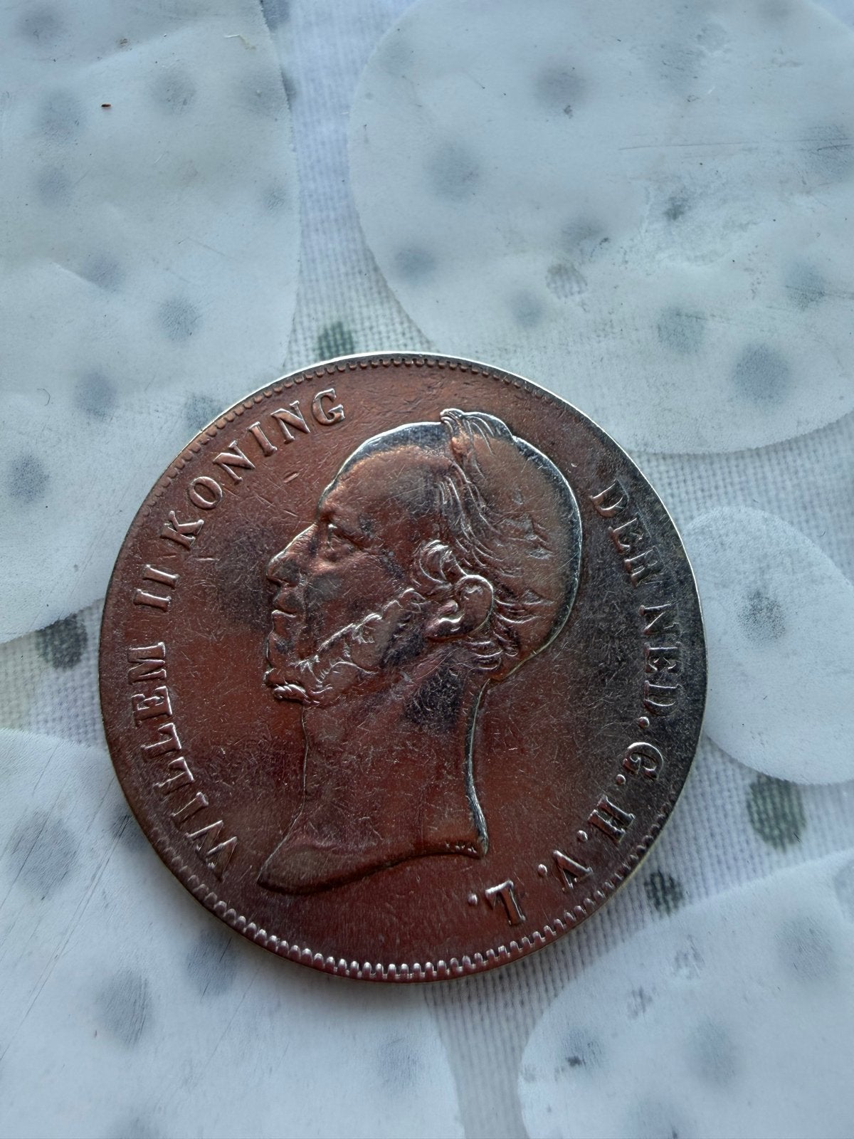 Zilveren 2½ Gulden Koning Willem II (1845, 1848, 1849), Setje, Zilver, Ophalen of Verzenden, 2½ gulden