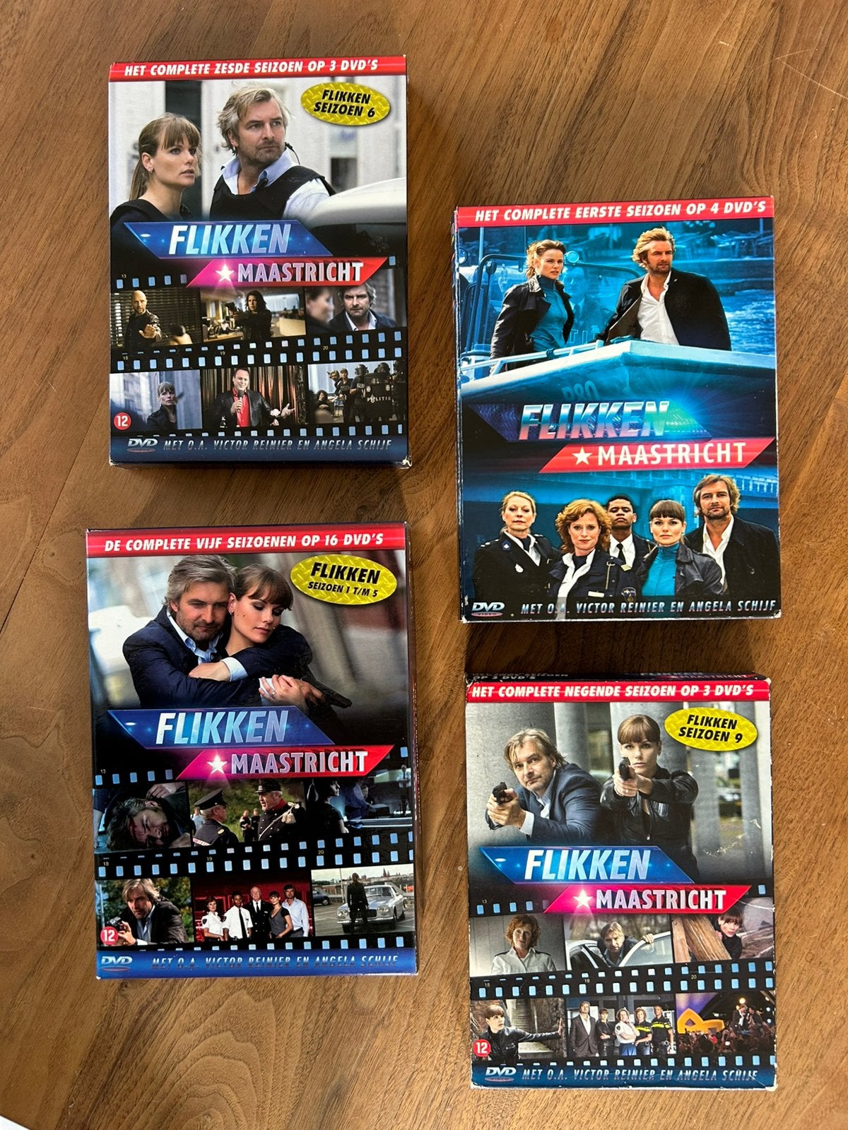 Flikken Maastricht DVD Boxen - Seizoen 1 t/m 5, 6 en 9, Misdaad, Zo goed als nieuw, Seizoen 3, Vanaf 12 jaar
