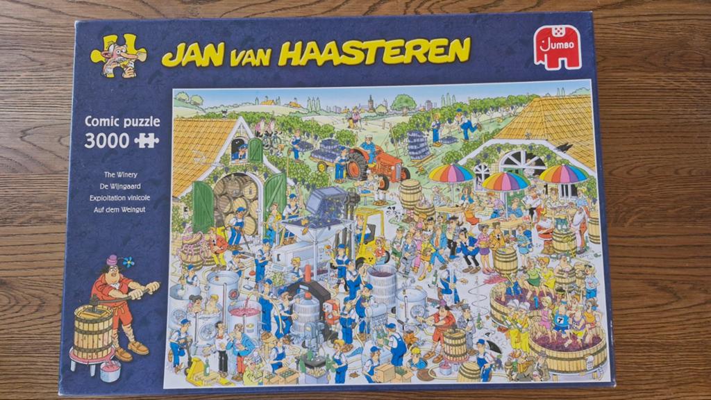 4 Jan van Haasteren Puzzels + 5 Diverse Aantallen Stukjes, Ophalen of Verzenden, Meer dan 1500 stukjes, Gebruikt, Legpuzzel
