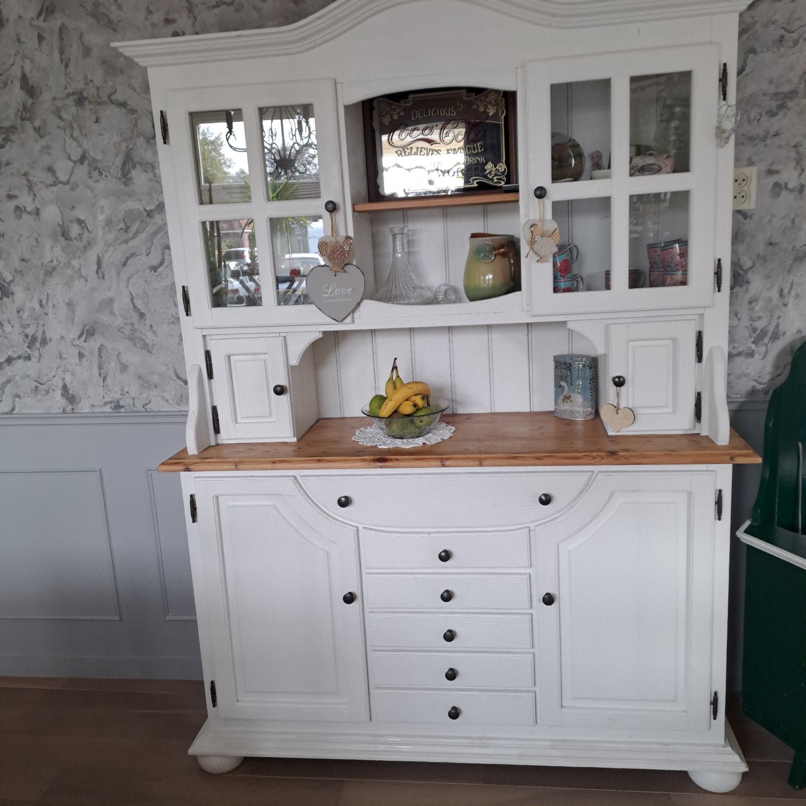 grote buffet kast met veel ruimte, Ophalen, 25 tot 50 cm, 200 cm of meer