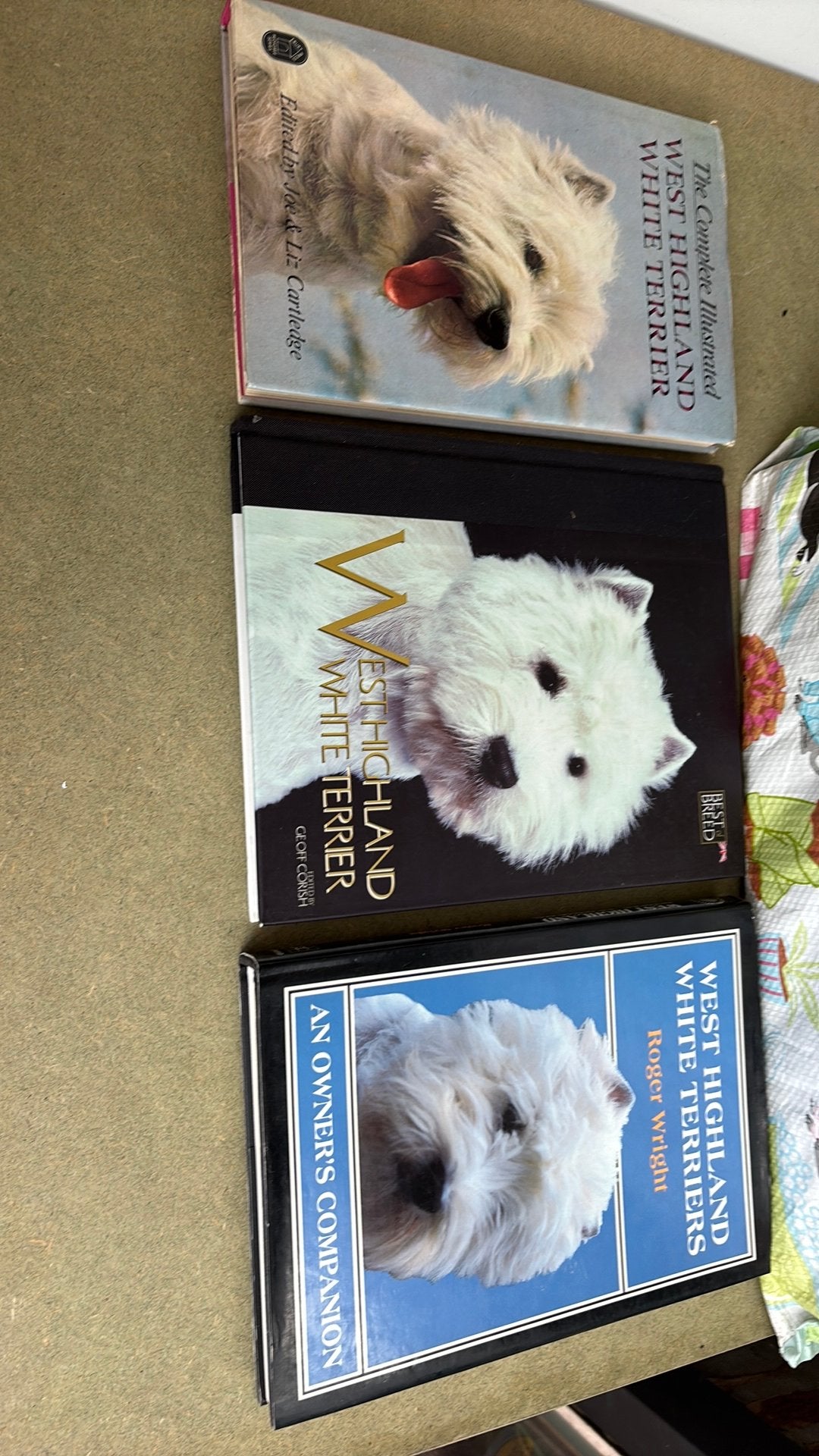 Diverse boeken West Highland White Terriër, Ophalen of Verzenden, Zo goed als nieuw, Honden