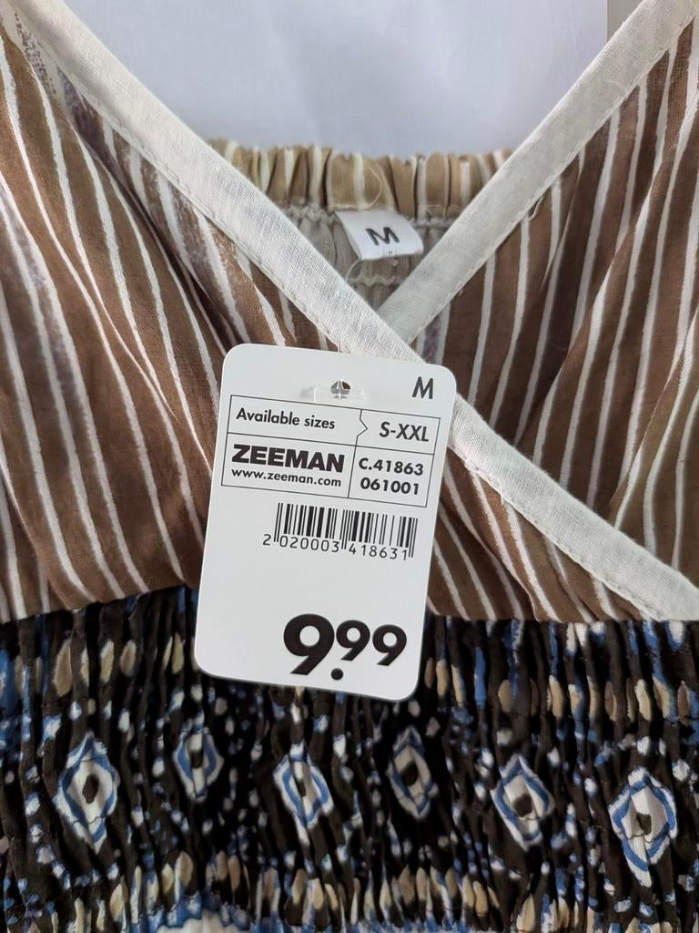 Bohemian Ibiza stijl maxi jurk maat M nieuw, Kleding | Dames, Jurken, Maat 38/40 (M), Overige kleuren, Onbekend, Nieuw