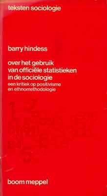 Over het gebruik van officiele statistieken in de sociologie, Sociale wetenschap, Ophalen of Verzenden, Zo goed als nieuw, Barry Hindess