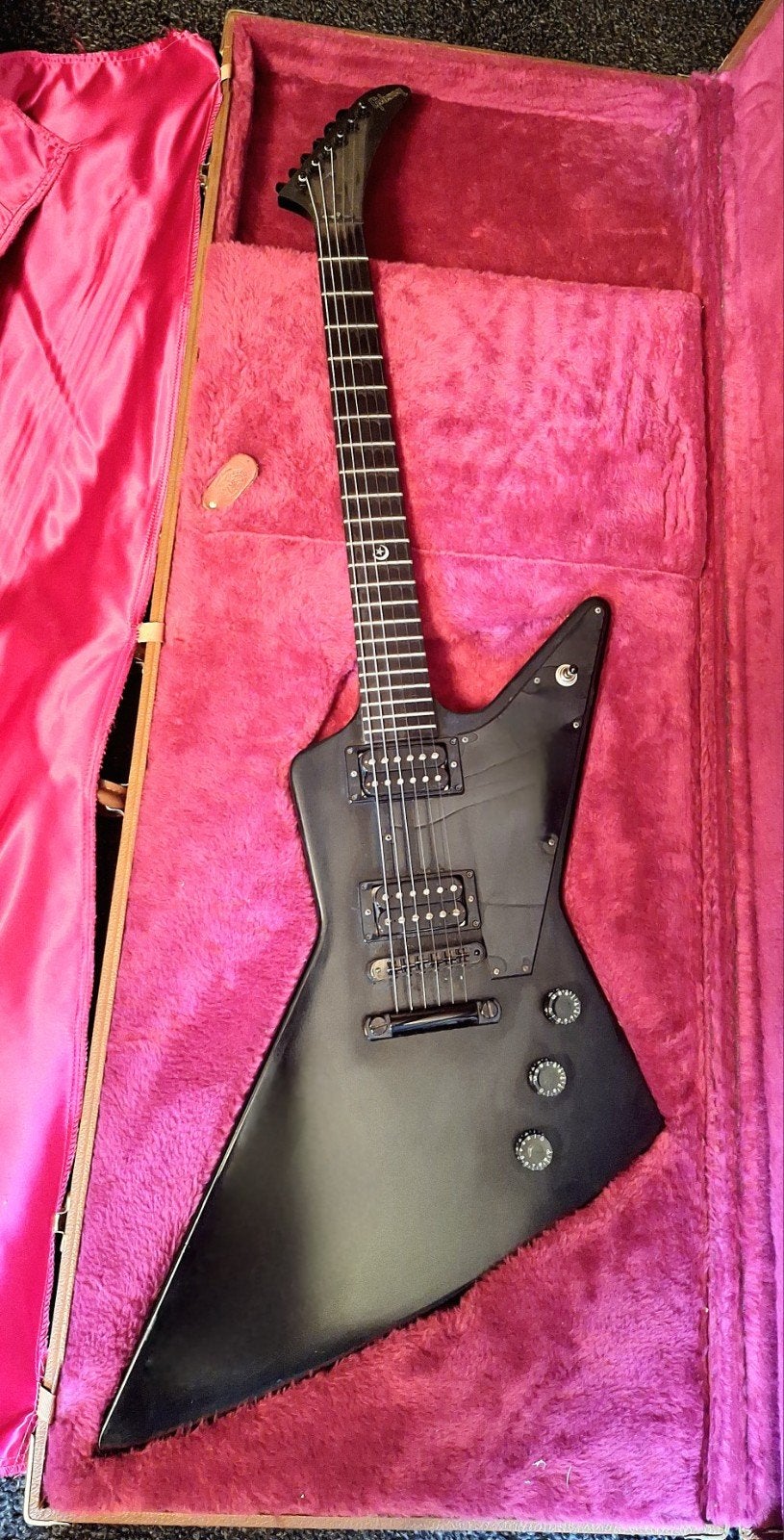 Gibson Explorer Gothic 2001, Ophalen of Verzenden, Zo goed als nieuw, Solid body, Gibson