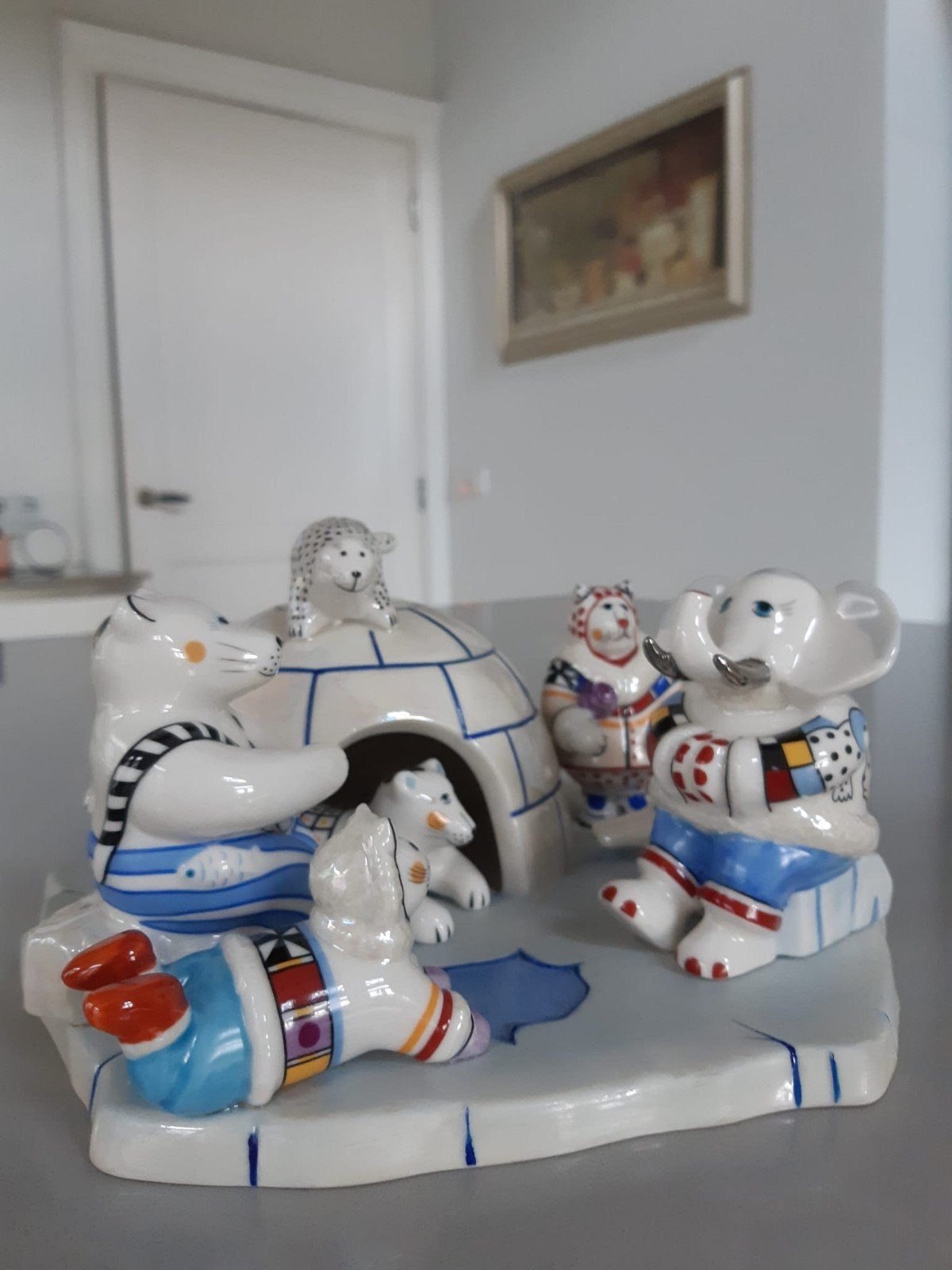 Beeld Villeroy en Boch Benedikt & Friends Groenland, Ophalen of Verzenden