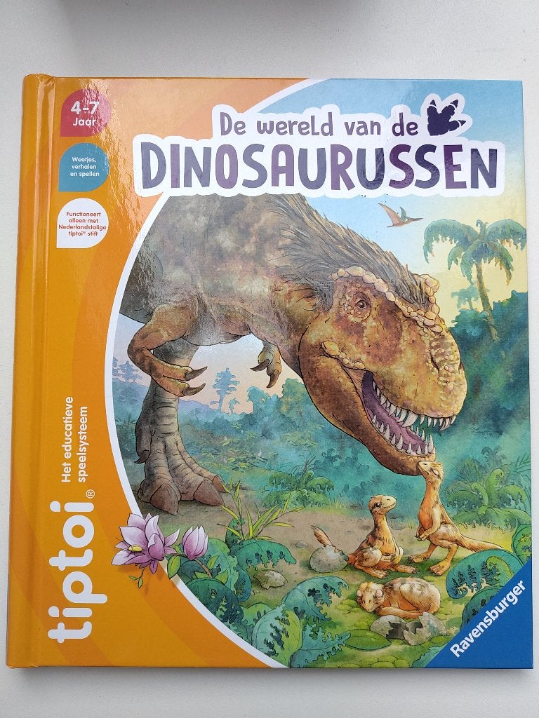 Tiptoi De wereld van Dinosaurussen, Ophalen of Verzenden, Zo goed als nieuw