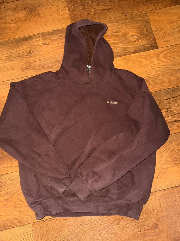 Dames bruine hoodie van LA Sisters, Kleding | Dames, Ophalen of Verzenden, Zo goed als nieuw, Maat 38/40 (M), Bruin