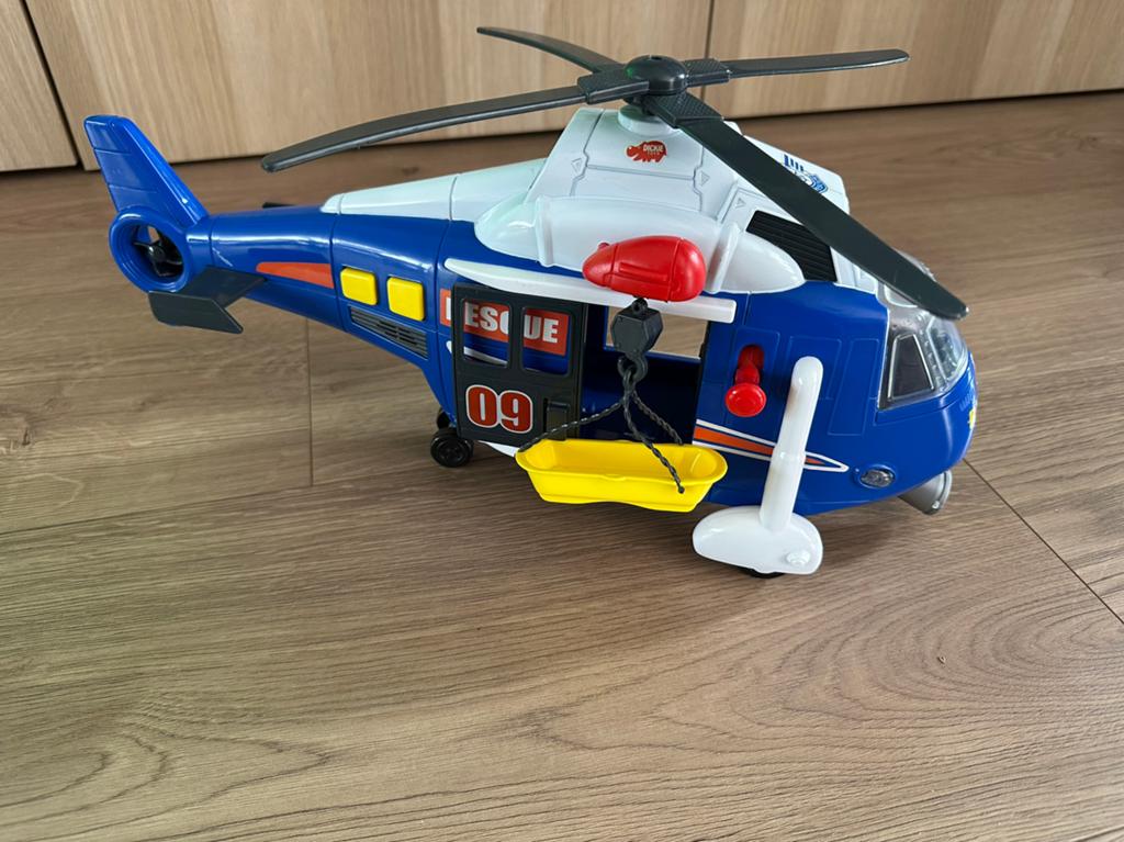 Speelgoed helicopter met licht en geluid, Ophalen of Verzenden, Gebruikt