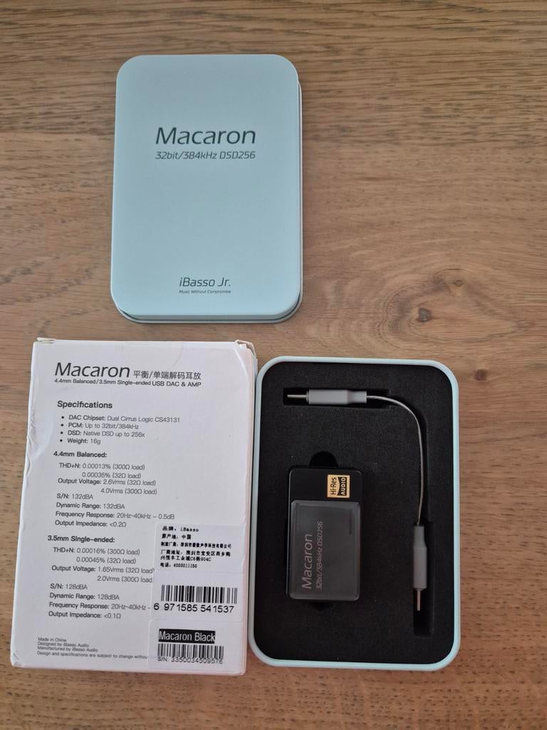 IBASSO Macaron Dongle DAC usb c + garantie