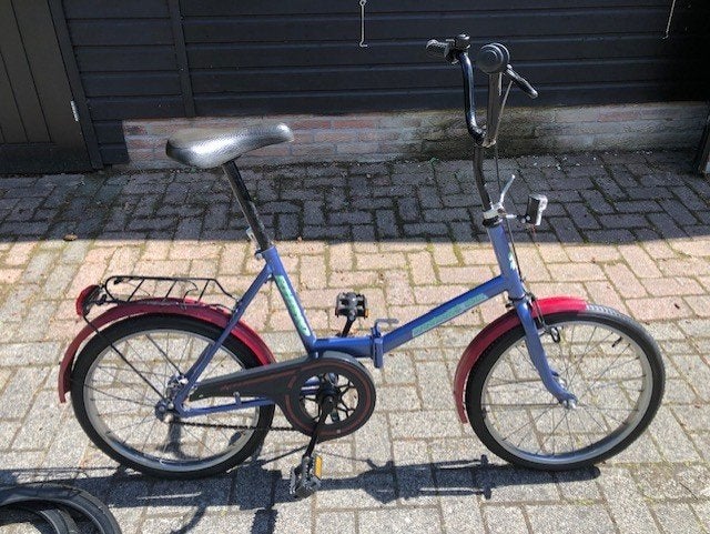 Rhino Weekend Star vouwfiets, 20 inch wielen incl. een set e, Fietsen en Brommers, Ophalen, Gebruikt, Totaal opvouwbaar, Terugtraprem