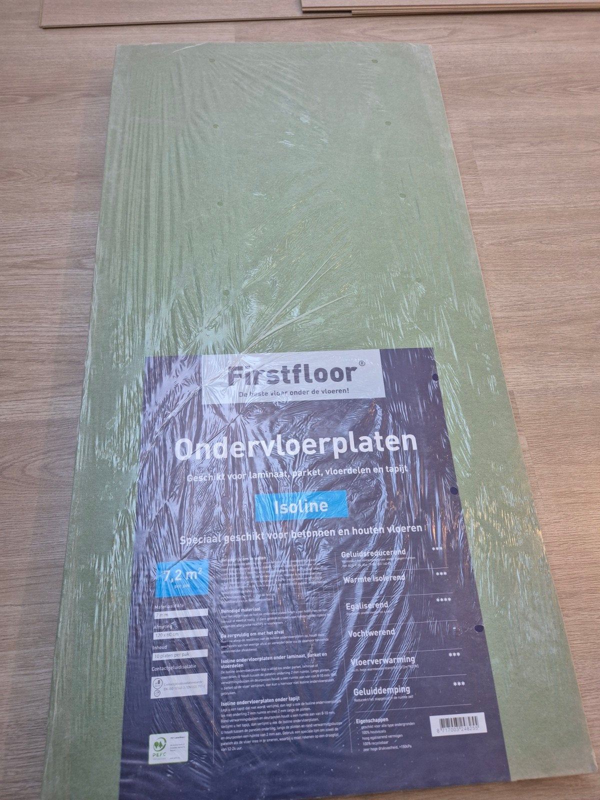 2 x Firstfloor Isoline Ondervloerplaten - 7.2 m², Overige materialen, 30 cm of meer, 50 tot 150 cm, Overige typen