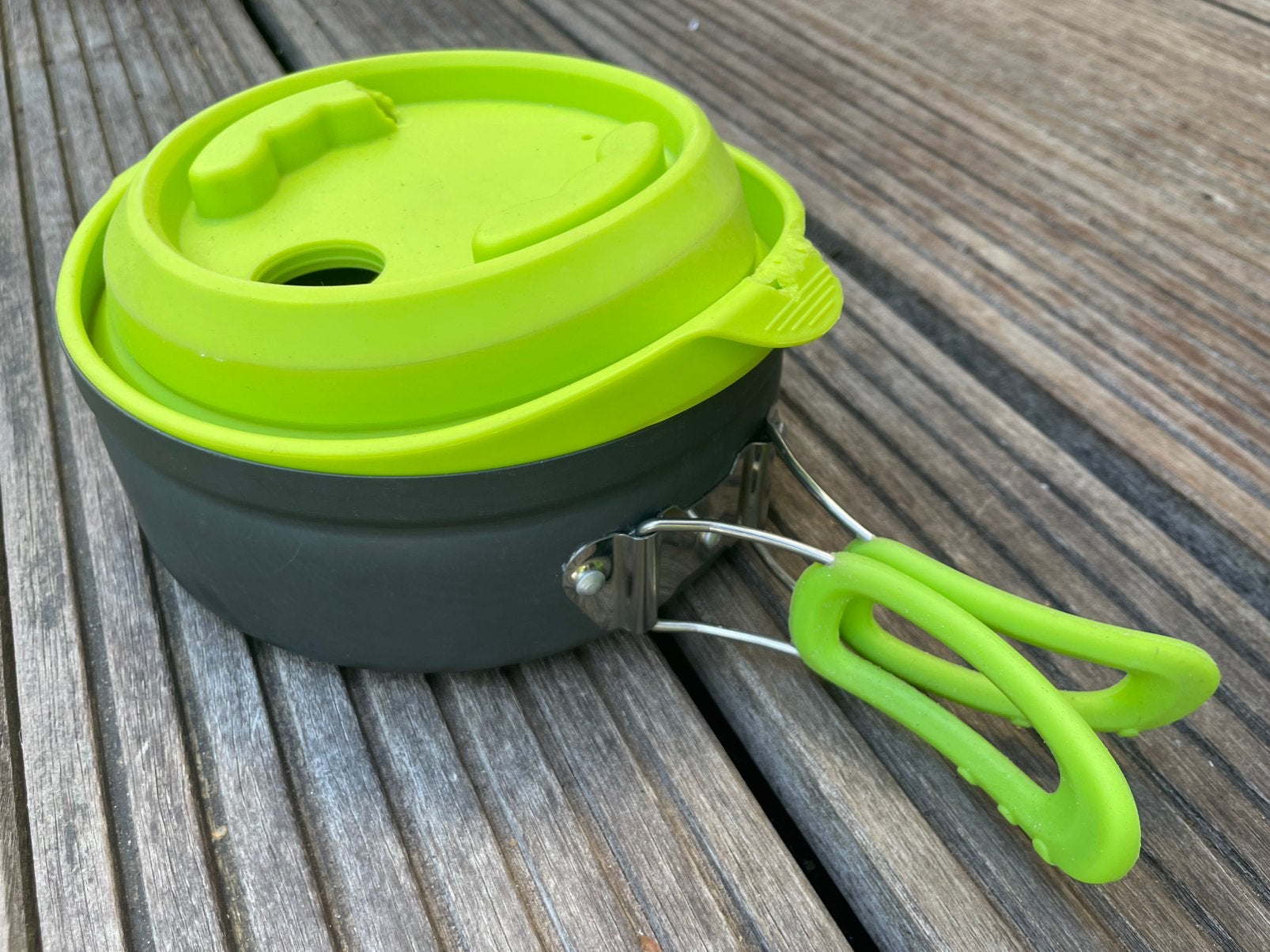 Camping fluitketel/pannetje, Ophalen, Gebruikt, Aluminium, Kookpan