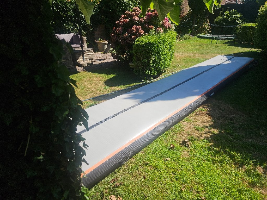 12SPRINGS airtrack 600x100x20, Ophalen, Zo goed als nieuw
