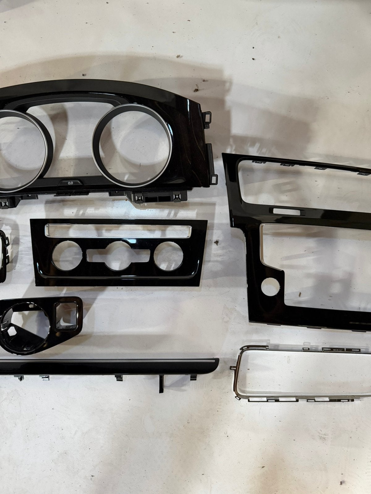 Volkswagen golf 7 piano zwarte dashboard lijsten, Auto-onderdelen, Ophalen of Verzenden, Volkswagen
