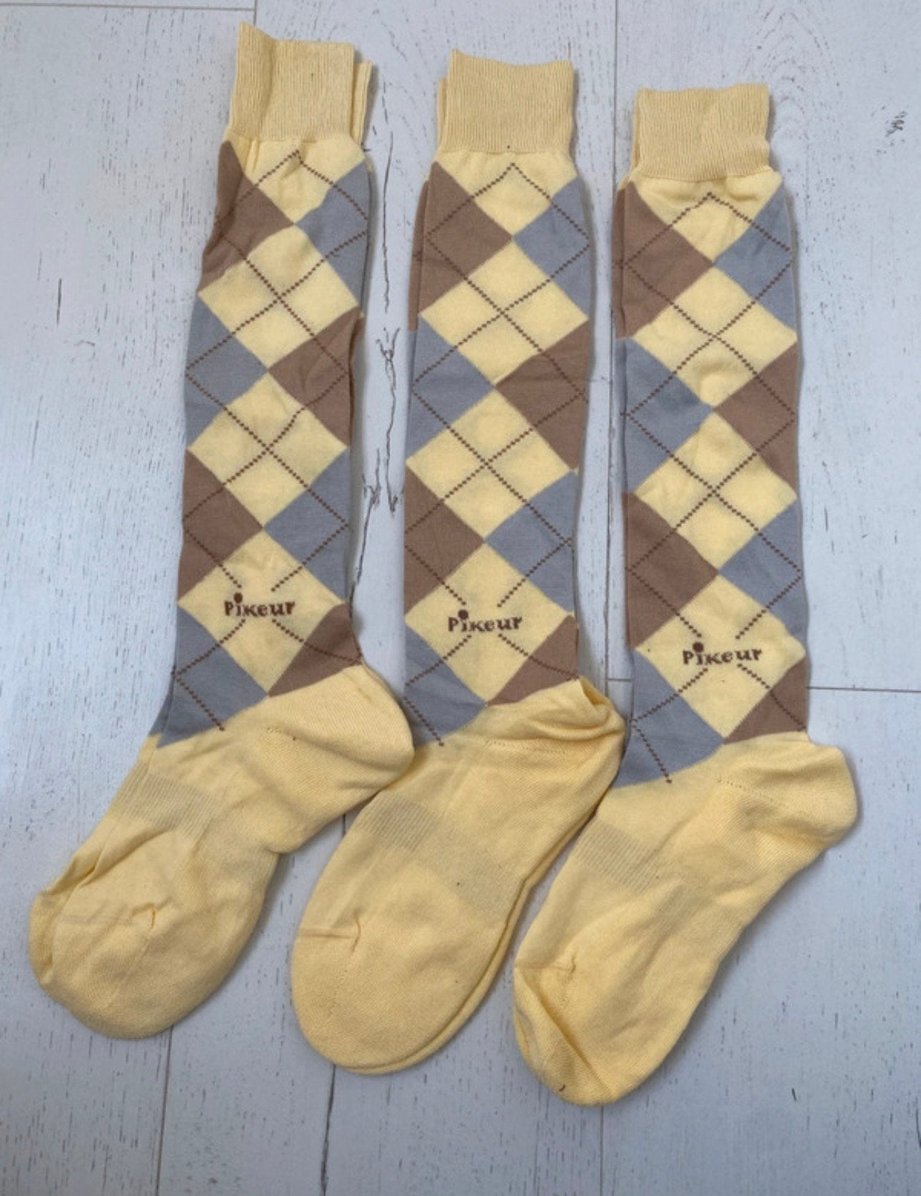 Pikeur paardrijsokken maat 34-36, Dieren en Toebehoren, Paardrijkleding, Kinderen, Nieuw, Ophalen of Verzenden, Geel