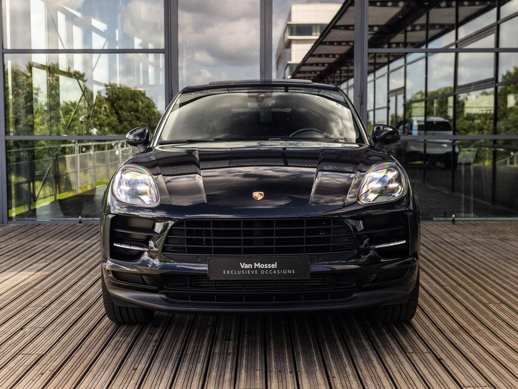 Porsche Macan 2.0 | PASM LUCHTVERING | PANORAMA/SCHUIF-KANTE, Auto's, Porsche, 12 maanden, Gebruikt, Euro 6, Zwart