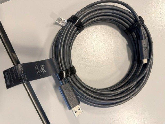 Te koop Logitech Strong USB kabel 10 meter, Ophalen of Verzenden, Nieuw