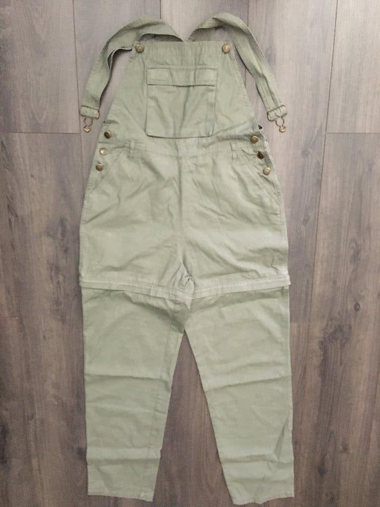Gedragen Tuinbroek/Salopette groen mt. 38 voor € 9,95, Verzenden, Gedragen, Maat 38/40 (M), Groen