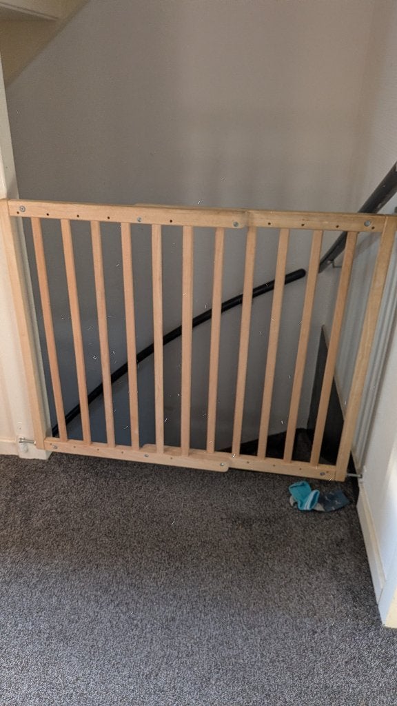 Traphekje, Kinderen en Baby's, Ophalen, 100 tot 115 cm, Zo goed als nieuw, Klemhekje