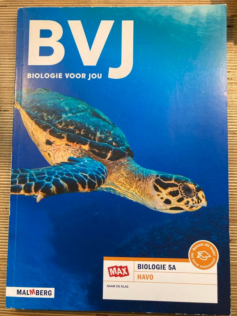 BVJ Biologie voor jou 5A HAVO, Ophalen, Beta, Nieuw, HBO