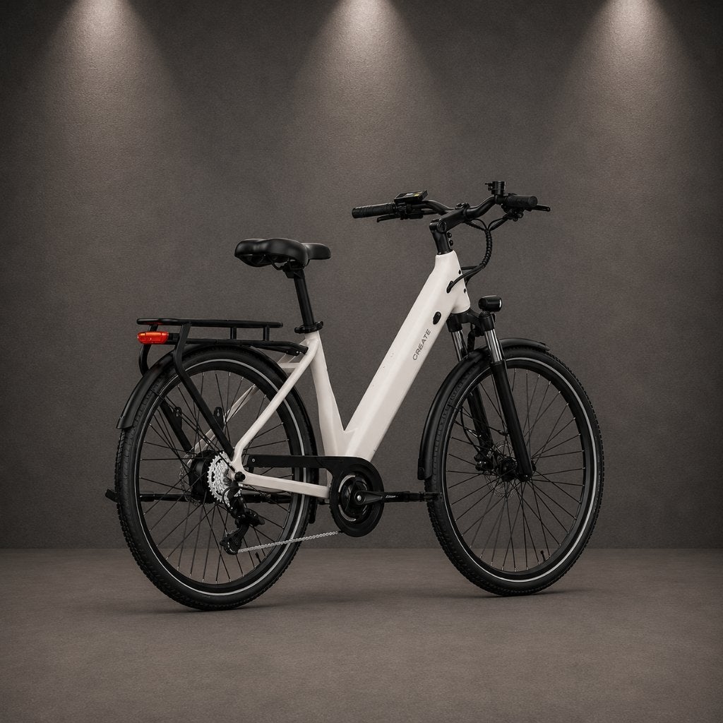 E-bike Qreate City Air | gratis kettingslot | Garantie, Ophalen of Verzenden, Nieuw, 50 km per accu of meer, Overige merken